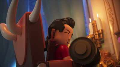 I have cheekbones like marble, - LEGO Disney Princess: The Castle Quest