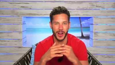 I have come in here quite
timid, composed sort of guy, - Love Island