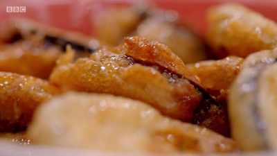 I have deep-fried
the Japanese aubergine - Britain's Best Home Cook