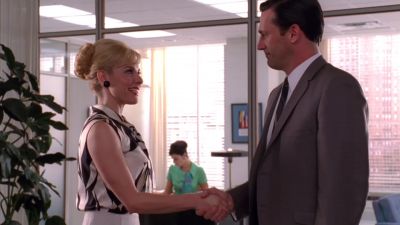 I have dinner plans but call me tonight,
even if it's just to work. - Mad Men