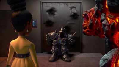 - I have failed!
- (clangs) - Megamind vs. the Doom Syndicate