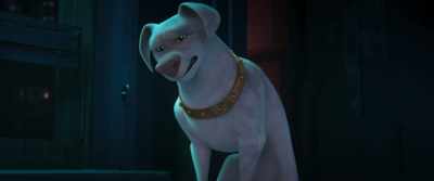 - I have to find...
- [BONES CRACKING] - DC League of Super Pets