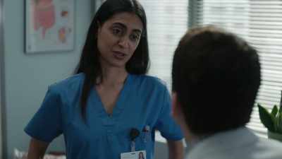 I have that Hoffman sonogram
that you told me to check up on, - Fleishman Is in Trouble