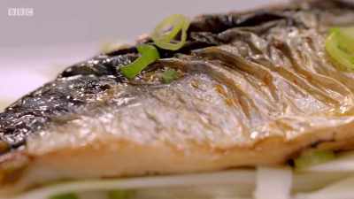 I have made a pan-fried mackerel - Britain's Best Home Cook