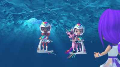 I have never been
so glad to see you guys, ever! - Rainbow Rangers