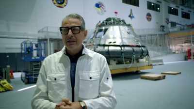 I have never in my life
been inside a NASA facility - The World According to Jeff Goldblum