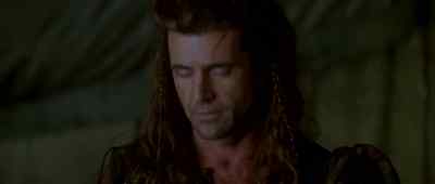 I have never spoken of it. - Braveheart