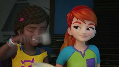 I have no idea what that means,
but it's impressive. - LEGO Friends: Girls on a Mission