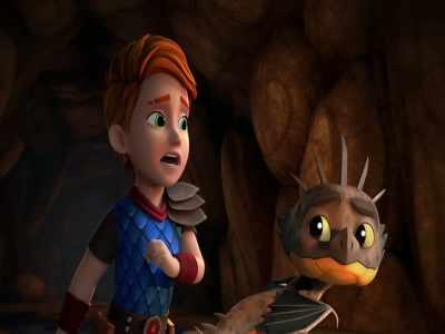 - I have no idea what those roars meant.
- Uh, he said... - Dragons: Rescue Riders