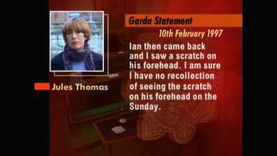 I have no recollection - Sophie: A Murder in West Cork