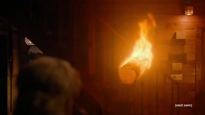 I have nowhere to go! - Adult Swim Yule Log