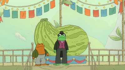 I have one last surprise. Ready, Mole? - Frog and Toad