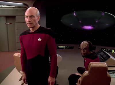 I have people...
in trouble over there, Q. - Star Trek: The Next Generation