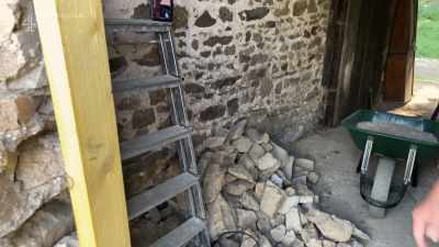 I have my pile of
rocks to work with. - Escape to the Chateau: Make Do & Mend