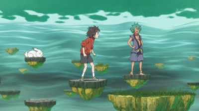 I have prepared the chiso there. - Child of Kamiari Month