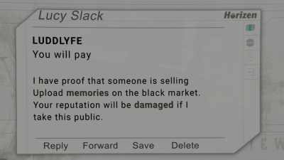"I have proof that someone is - Upload