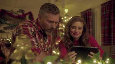 I have to say, I barely
recognize the lodges, - A Very British Christmas