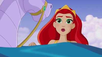 I have to scare them away
before anyone gets hurt. - DC Super Hero Girls: Legends of Atlantis