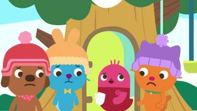 I have sore wing. I need stay inside. - Sago Mini Friends