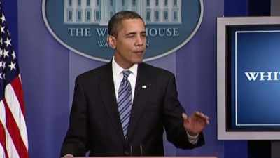 I have to tell you that,
that thing-- - Obama: In Pursuit of a More Perfect Union