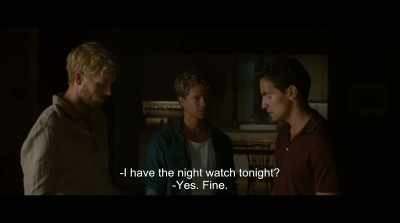 - I have the night watch tonight?
- Yes. Fine. - Lake of Death