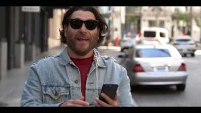 - I have the texts right here.
[chuckles] - Mr. Throwback