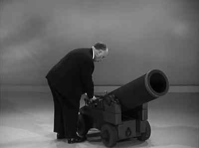 I haven't had a sore arm
since I began using this. - Alfred Hitchcock Presents