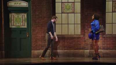 I haven't heard anyone talk
about a heel that way since, - Kinky Boots: The Musical