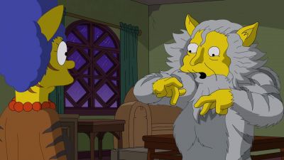I haven't seen you before. - The Simpsons