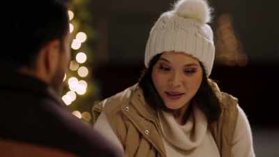 I haven't skated since
I was a kid, - Mom's Christmas Boyfriend