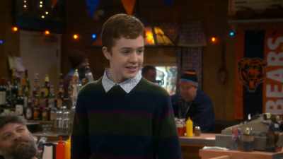 I was having a really hard time,
I was barely getting C's, - The Conners