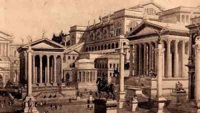 He expands his building projects... - Roman Empire