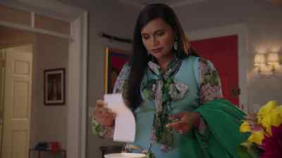 - Headed to bed.
Dinner's in the fridge. - The Mindy Project