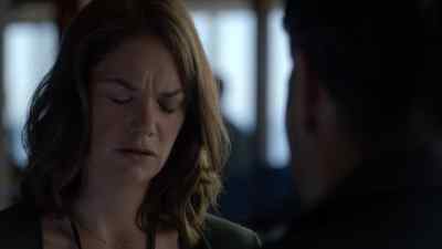 I hear a commotion
from my window. - The Affair