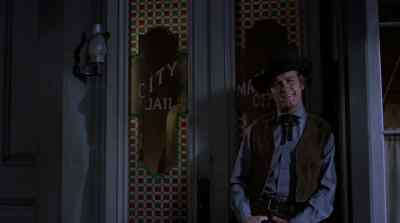 I hear you did some
pretty fancy shooting, Doc. - Gunfight at the O K  Corral
