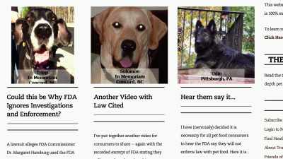 I hear from
other pet owners - Pet Fooled