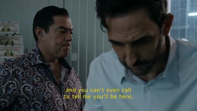 I hear it
from my brother-- - The Blacklist