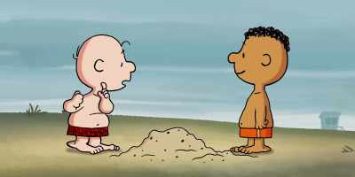 I hear my mom calling me.
I have to go now. - Snoopy Presents: Welcome Home, Franklin