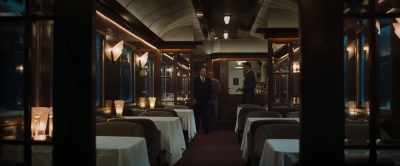 I hear noises and I run.
Just in time, yes? - Murder on the Orient Express