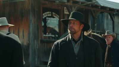 I hear tell that he forced one
to marry him. - Desperate Riders