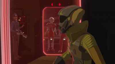 I hear there are some pretty
good pilots being held here. - Star Wars Resistance
