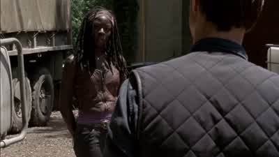 I hear you and Andrea are leaving today. - The Walking Dead