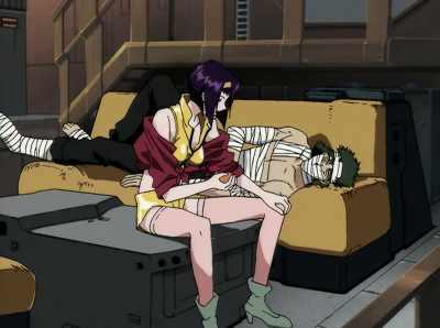 I heard you got beat up
by some freaky guy, Spike. - Cowboy Bebop