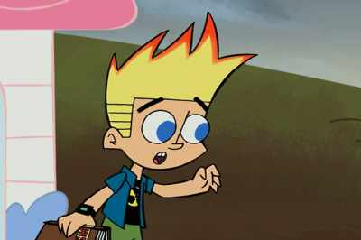 - I heard he's a big wuss!
- (SHOUTS) - Johnny Test