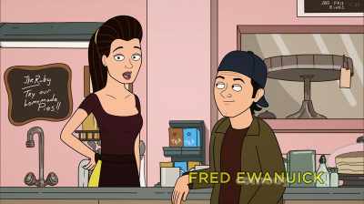 I heard it's going to be
an orange moon, - Corner Gas Animated