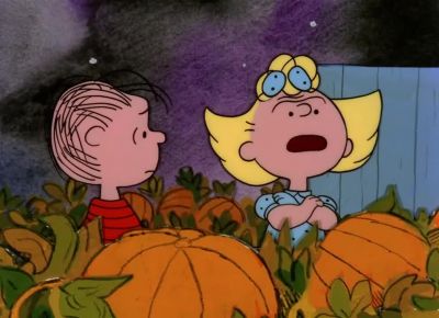 On Halloween night - It's the Great Pumpkin, Charlie Brown
