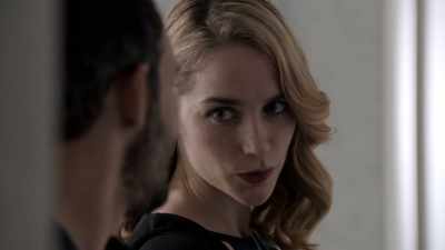 I heard she once knocked out
an intern with a staple gun. - Damien