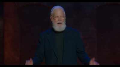 I heard something hilarious, I don't know,
half an hour ago, and - That’s My Time with David Letterman