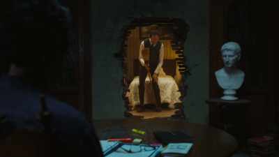 I heard something.
I thought it might be a mouse. - Lodge 49