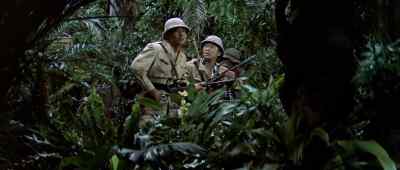 I heard something.
Quiet. - King Kong vs  Godzilla